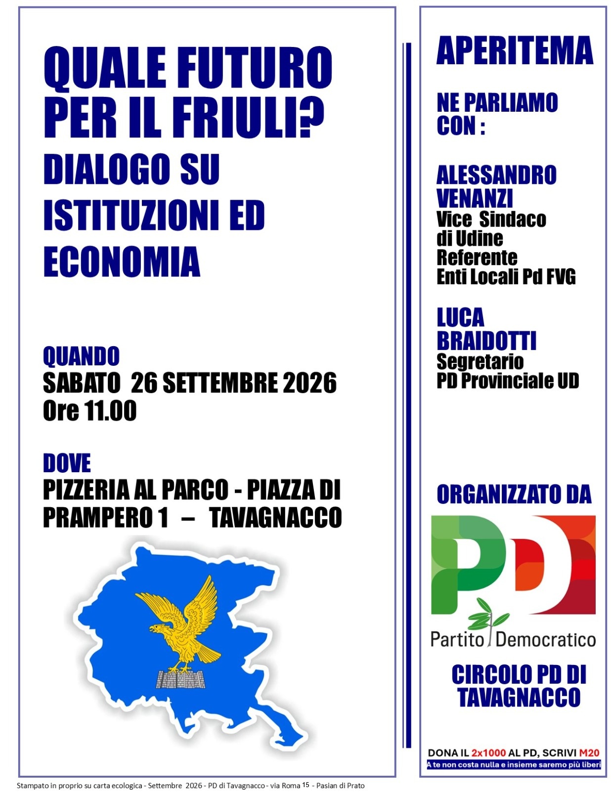 QUALE FUTURO PER IL FRIULI?